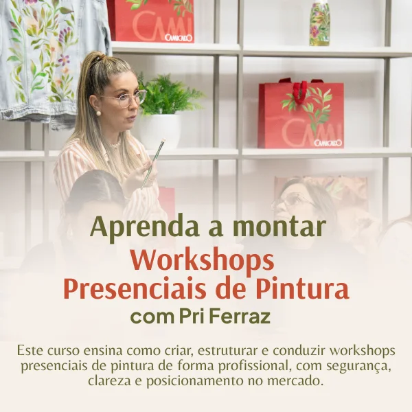 Capa oficial do curso Aprenda a Montar Workshops
