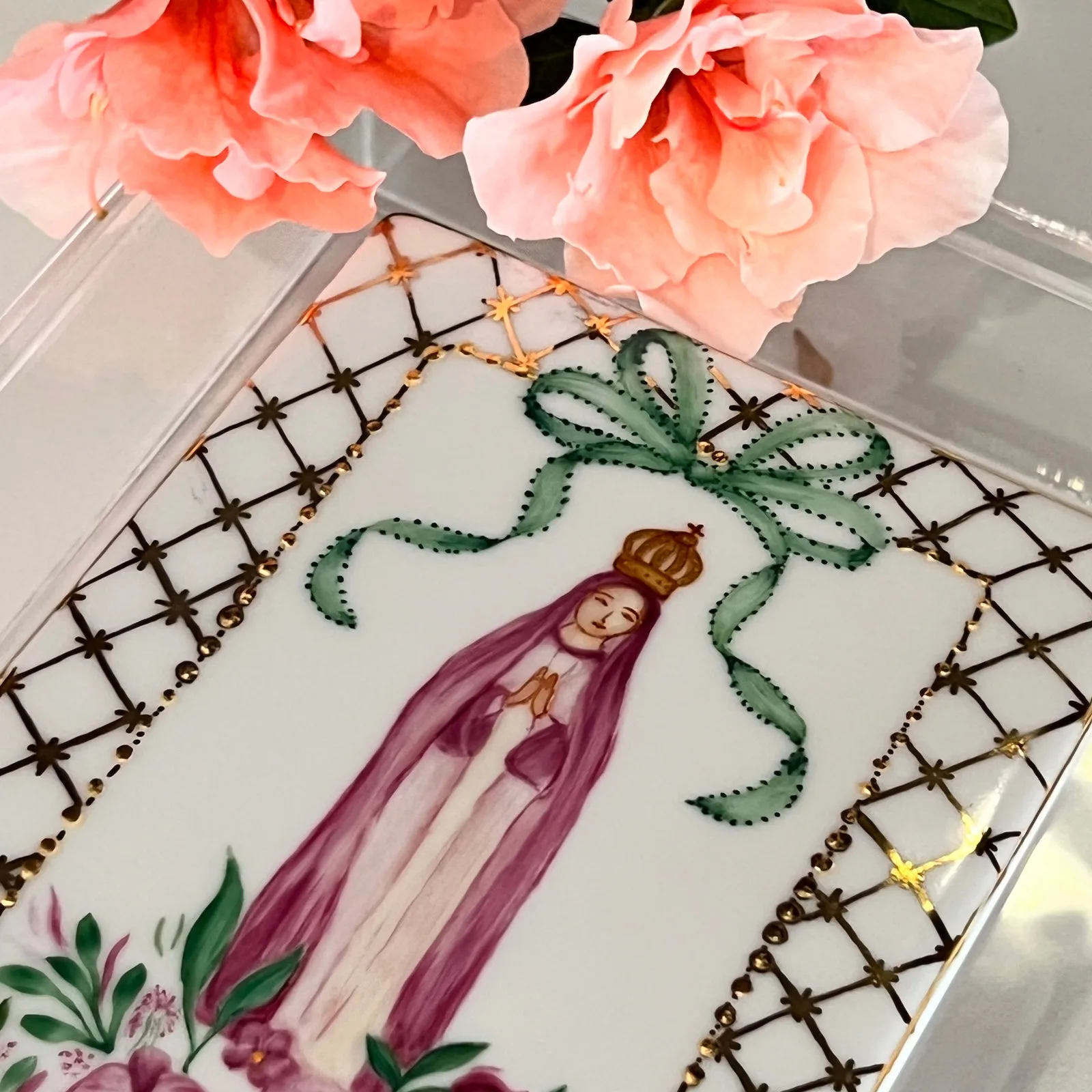 Placa de Nossa Senhora (P)- Rosa — foto 3