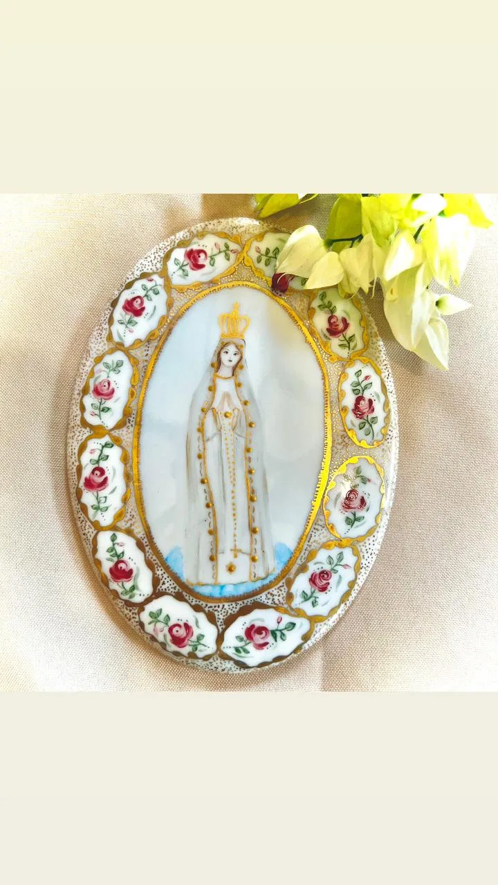 Placa de Nossa Senhora · modelo 3